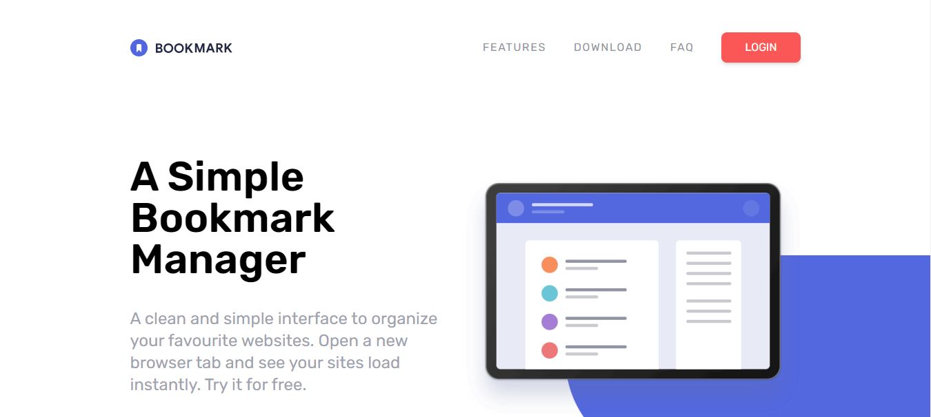 preview bookmark tailwind css