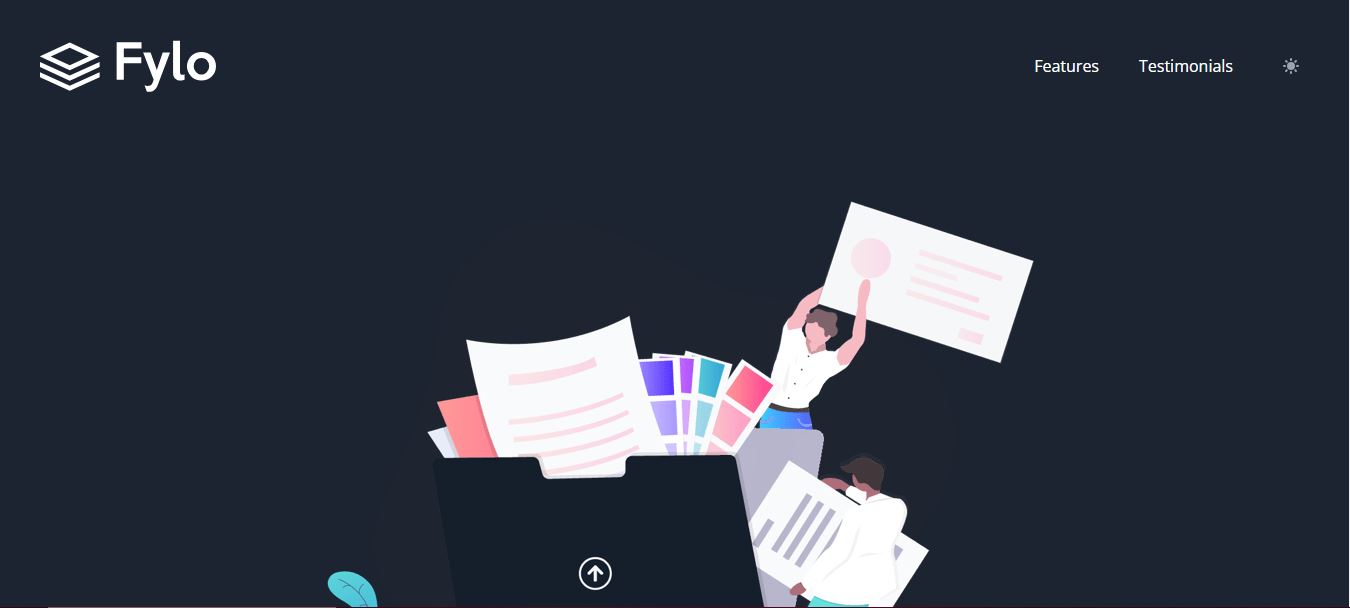 preview fylo tailwind css