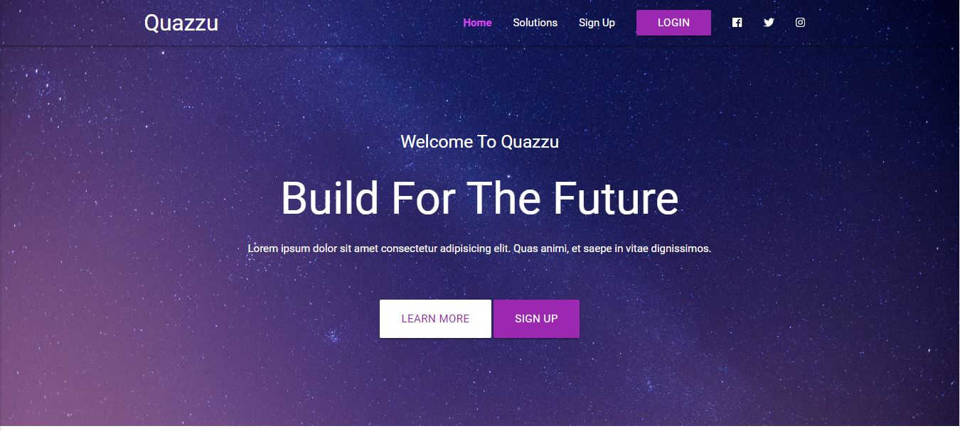 preview qauzzu metrialize css